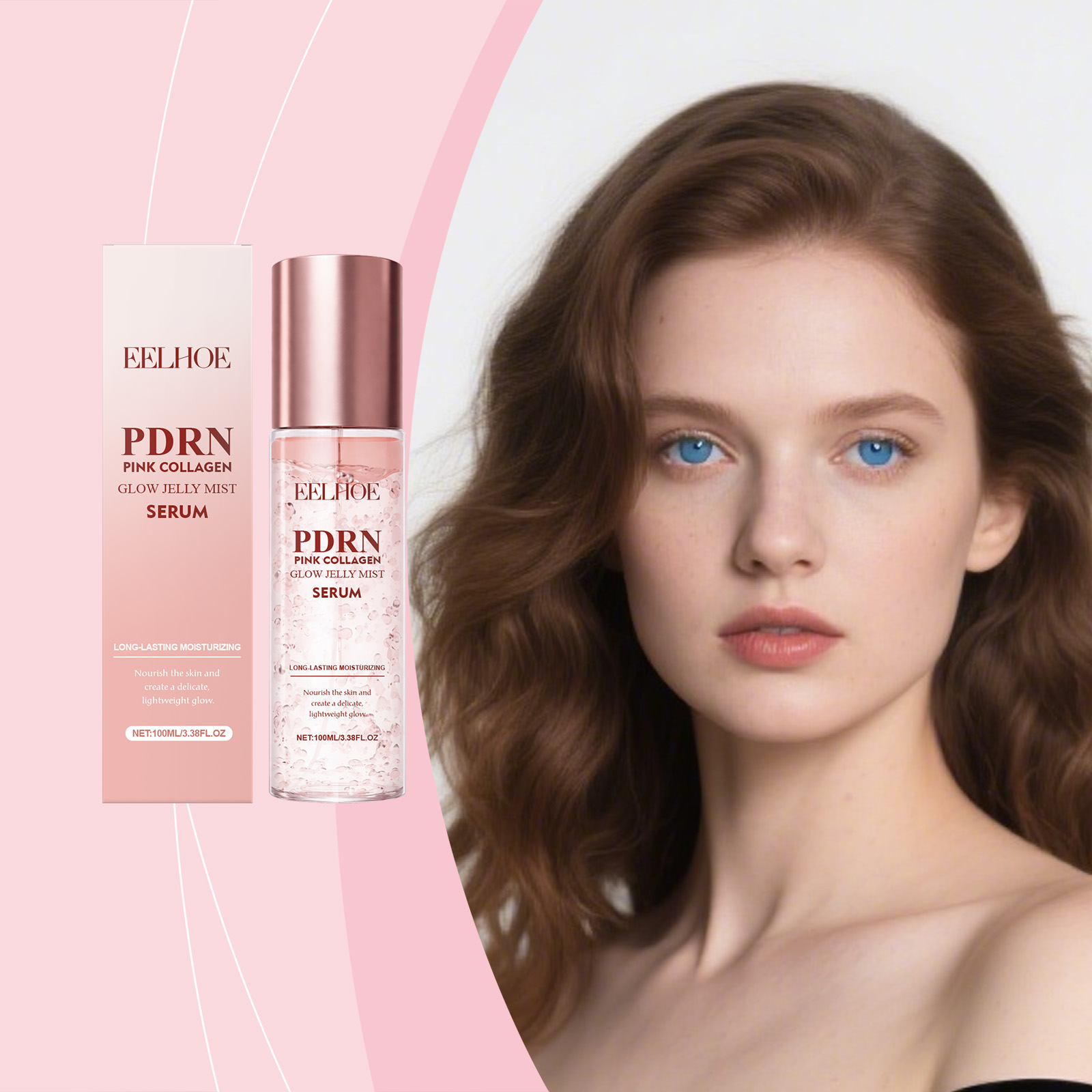 Rose Water Spray - コラーゲン エッセンス スプレー スムージング フェイシャル ミスト