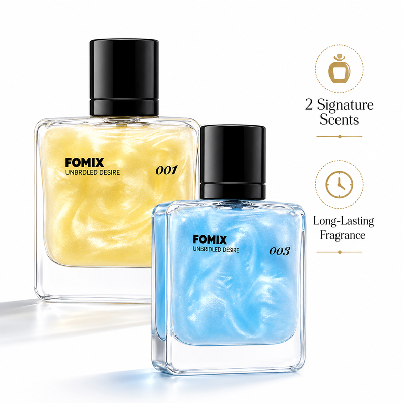 Perfume Fragrance Perfume - FOMIX 2個入りメンズ香水セット、長時間持続するフレッシュオーシャン＆温かみのある魅惑的なオードパルファムスプレー、シトラスフローラルムスクウッディコロン、昼夜兼用携帯用フレグランスギフト（彼への贈り物）