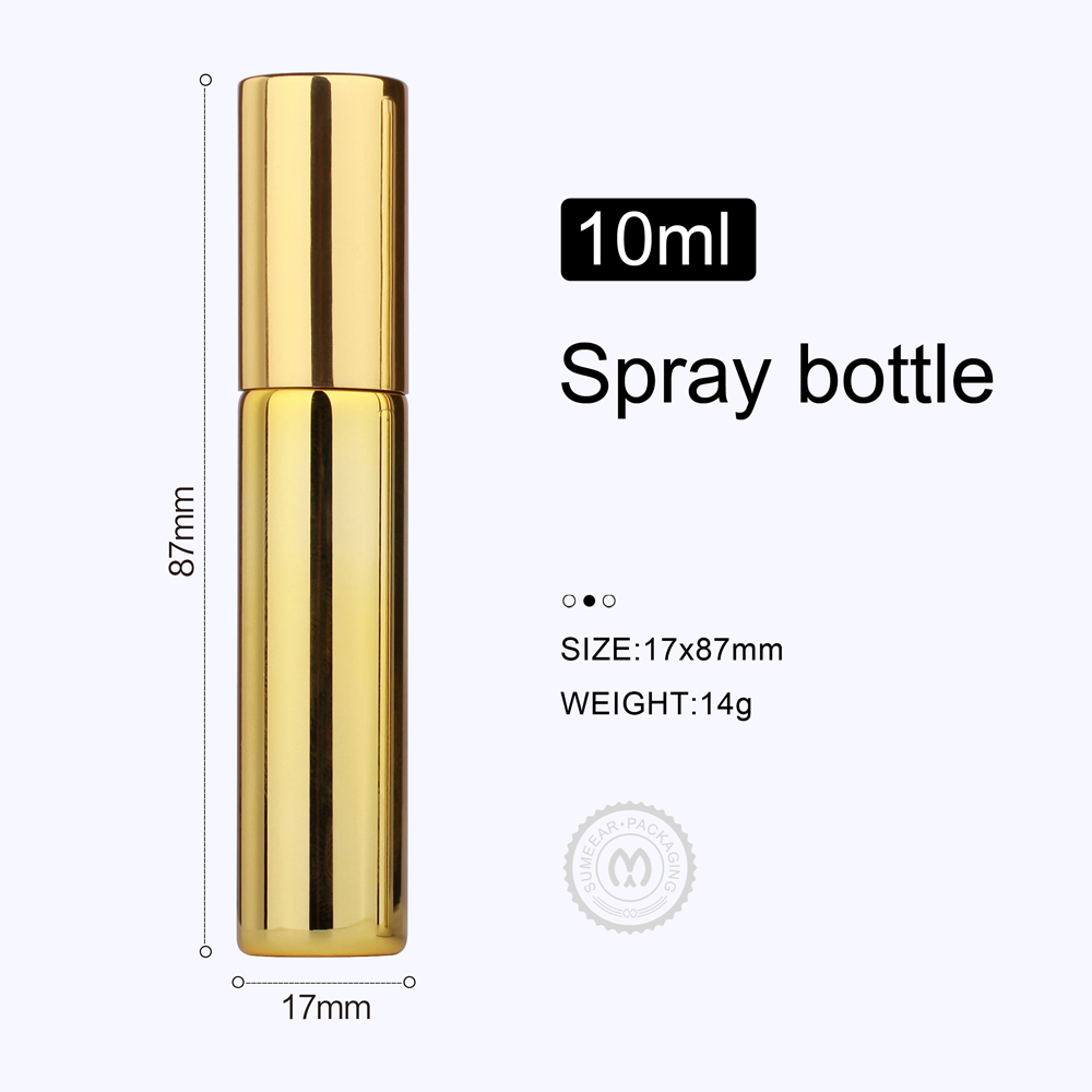 100ピース/ロット10ミリリットルポータブルuvガラス詰め - Perfume Fragrance Liquid のレビューと価格