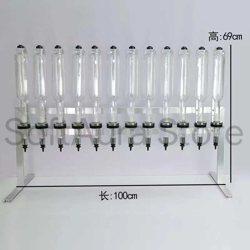 ストレートガラスディスプレイラック 12ヘッド香水ディスペン - Perfume Fragrance Dispenser のレビューと価格