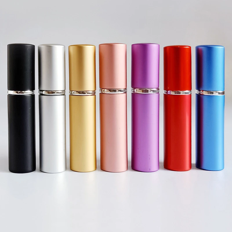アトマイザー付きの詰め替え可能な香水瓶,アルミニウム,空のポ - Perfume Fragrance Liquid のレビューと価格