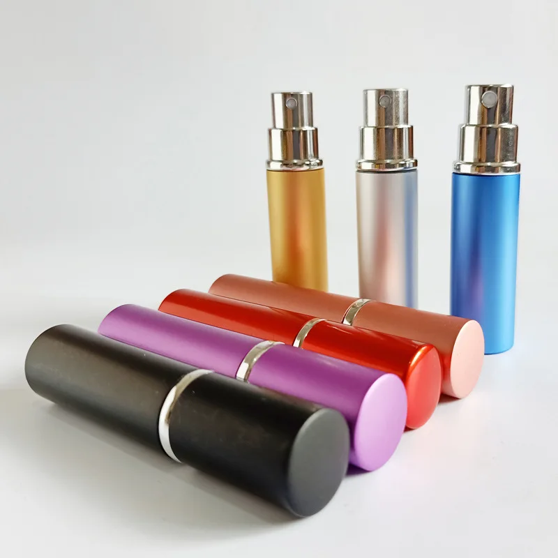 アトマイザー付きの詰め替え可能な香水瓶,アルミニウム,空のポ - Perfume Fragrance Liquid のレビューと価格
