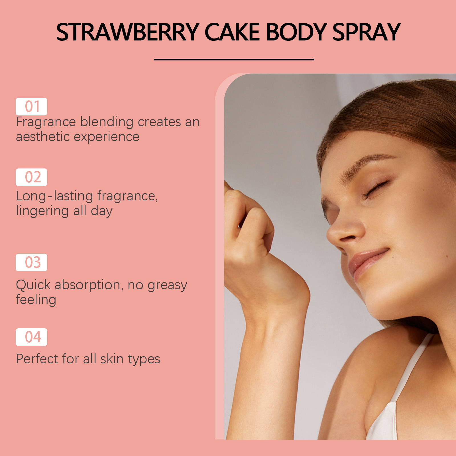 ロクセリス ストロベリーケーキ ボディミスト 長続きするフレ - Perfume Fragrance Mist のレビューと価格