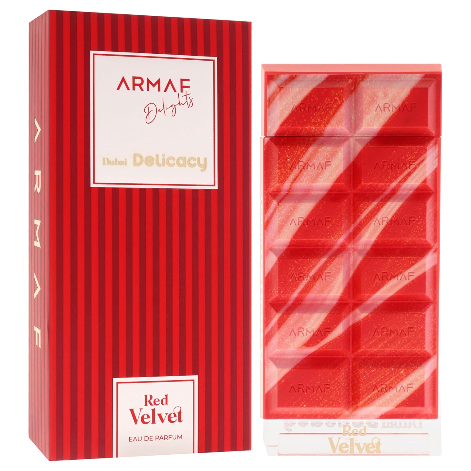 アルマフ パルファム レッドベルベット ユニセックス EDP - Amber Musk Oil のレビューと価格