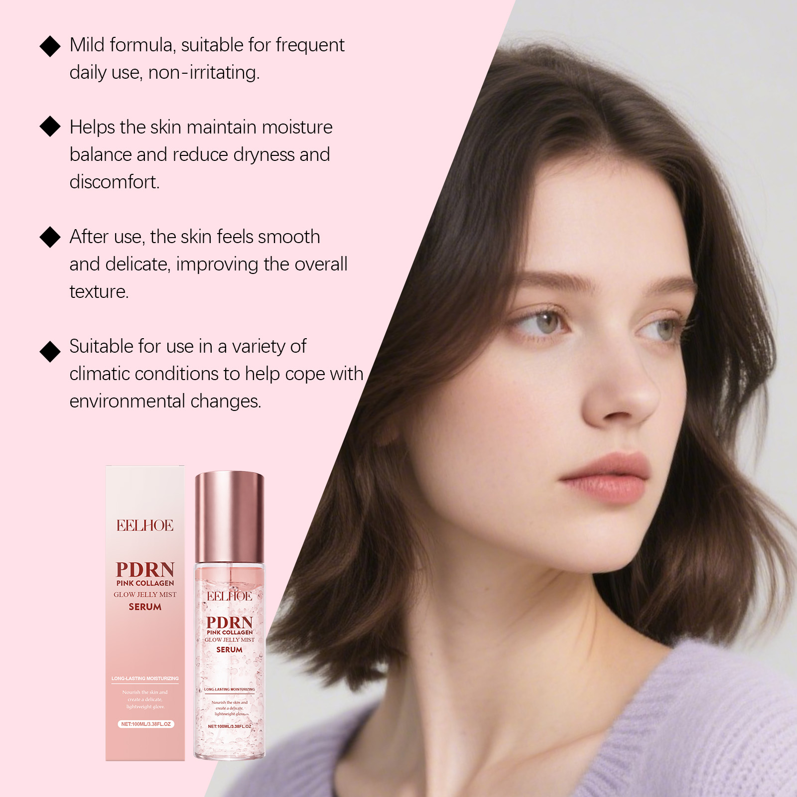 コラーゲン エッセンス スプレー スムージング フェイシャル - Rose Water Spray のレビューと価格