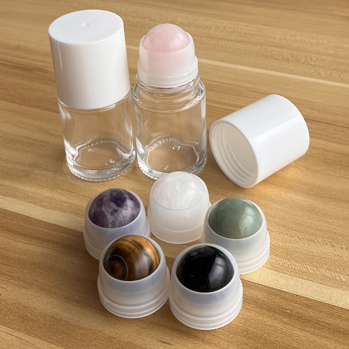 30ml 可愛い透明ガラスボトル 天然ローズクォーツ特大クリ - Rose Water Spray のレビューと価格
