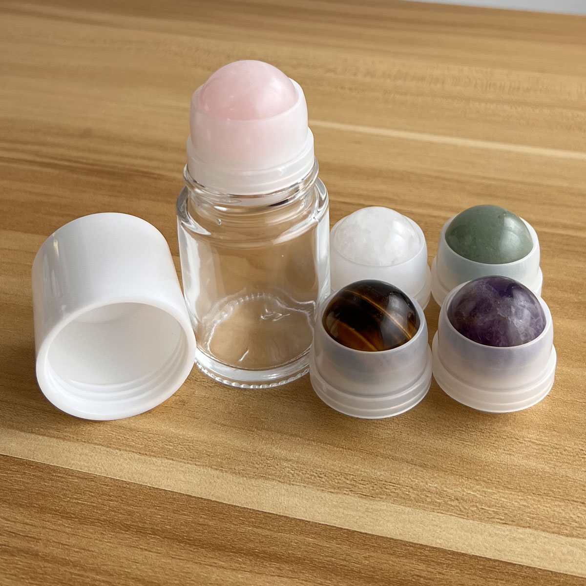 30ml 可愛い透明ガラスボトル 天然ローズクォーツ特大クリ - Rose Water Spray のレビューと価格
