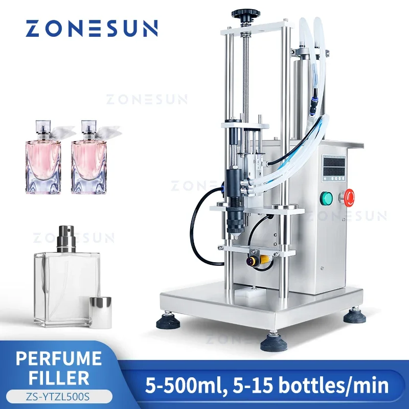 ZONESUN ZS-YTZL500S シングルヘッド空気圧 - Perfume Fragrance Liquid のレビューと価格