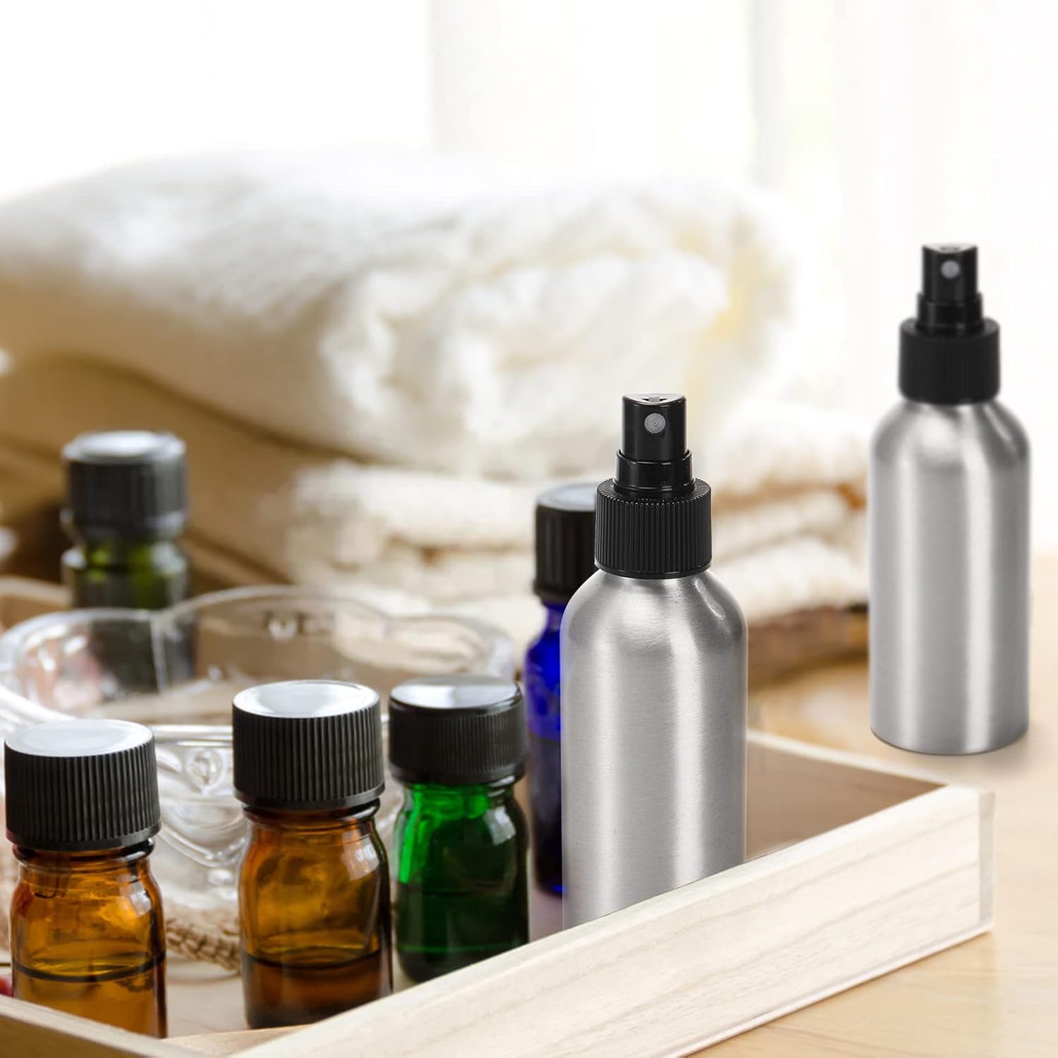 1パック30ml/120ml入り、アルミ製空容器、細かいミス - Perfume Fragrance Mist のレビューと価格