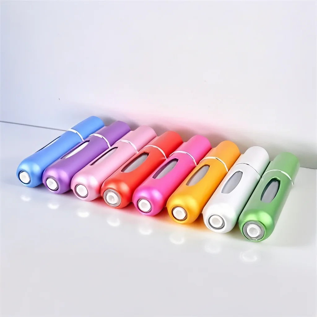 新しいホット5個セットポータブル5ミリリットル香水詰め替えボ - Perfume Fragrance Dispenser のレビューと価格