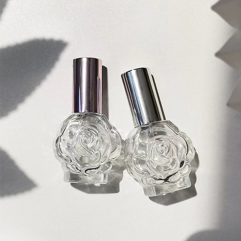 新しい 10 ミリリットル香水ボトルガラススプレーミニローズ - Perfume Fragrance Mist のレビューと価格