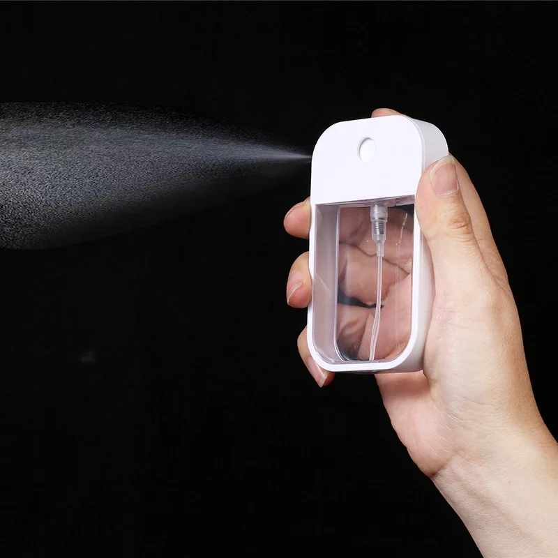 プラスチック製のスプレーボトル,手指消毒剤,口腔スプレー,白 - Perfume Fragrance Mist のレビューと価格