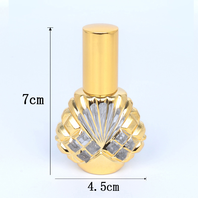 15 ミリリットルガラススプレー香水瓶ミニシェル形状ボトル空 - Perfume Fragrance Mist のレビューと価格