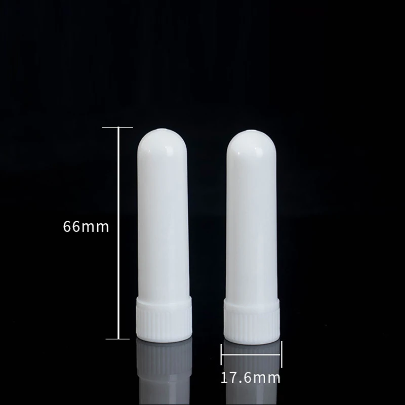 50 個の空のポータブルプラスチック香水鼻吸入器チューブ、芯 - Perfume Fragrance Liquid のレビューと価格