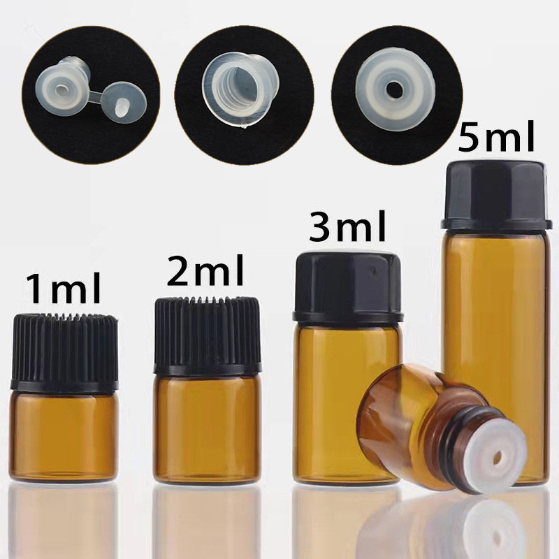 10X 100x 1/2/3/5/10ML ミニアンバー空ド - Amber Musk Oil のレビューと価格