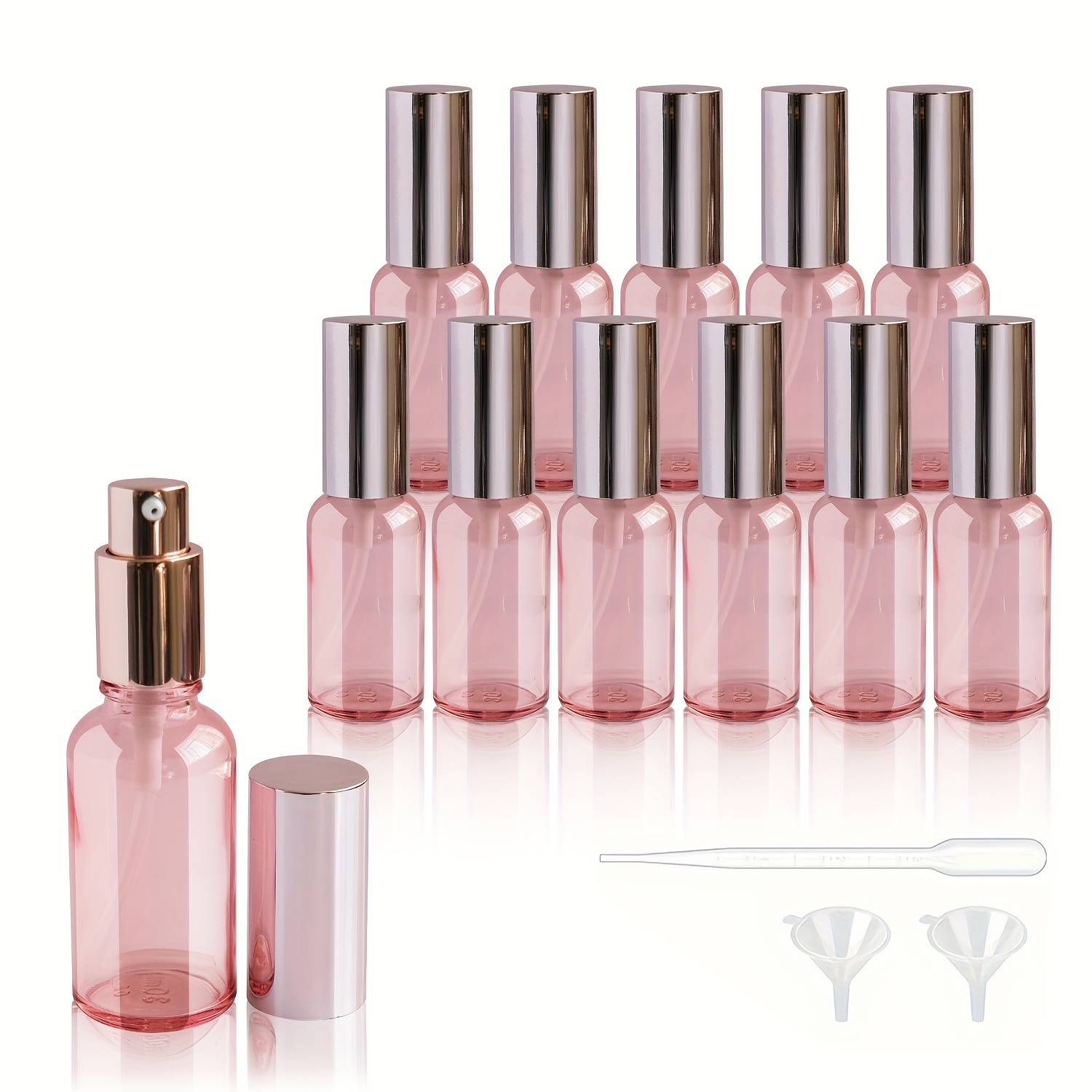 1 個 10-100 ミリリットルピンクスプレーボトルファイ - Perfume Fragrance Mist のレビューと価格